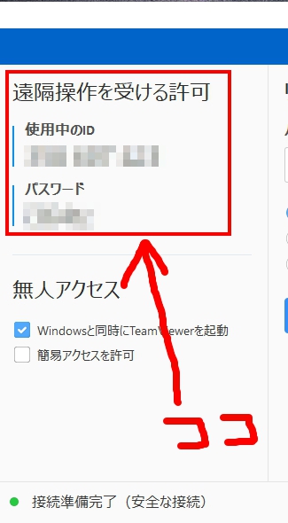 遠隔サポート