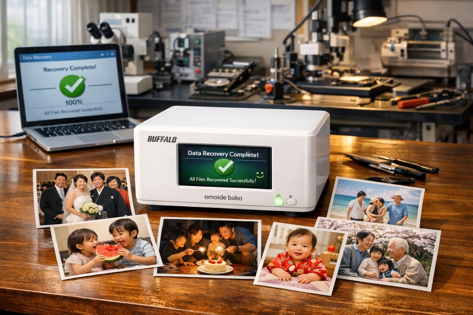 おもいでばこデータ復旧